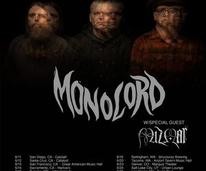 Monolord US Tour 2026 poster