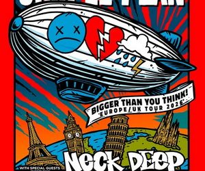 Simple Plan UK & European Tour 2026 poster