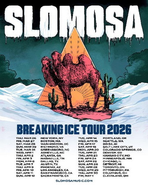 Slomosa North American Tour 2026 poster