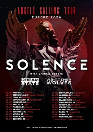 Solence European & UK Tour 2026 poster