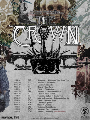 The Crown European Tour 2026 poster