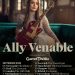 Ally Venable UK Tour 2026 poster