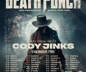 Five Finger Death Punch North American Tour 2026 poster