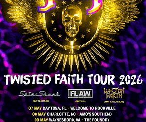 Fozzy US Tour 2026 poster