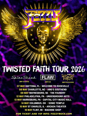 Fozzy US Tour 2026 poster