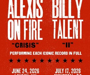 Alexisonfire and Billy Talent - London and Montreal Shows 2026 poster