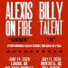 Alexisonfire and Billy Talent - London and Montreal Shows 2026 poster