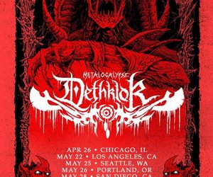 Dethklok US headline Tour dates 2026 poster