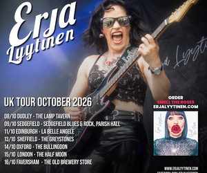 Erja Lyytinen UK Tour 2026 poster