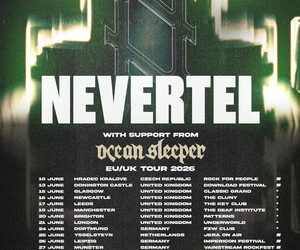 Nevertel European & UK Tour 2026 poster