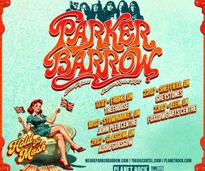Parker Barrow UK Tour 2026 poster