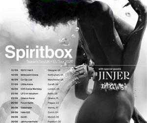 Spiritbox & Jinjer UK & European Tour 2026 poster