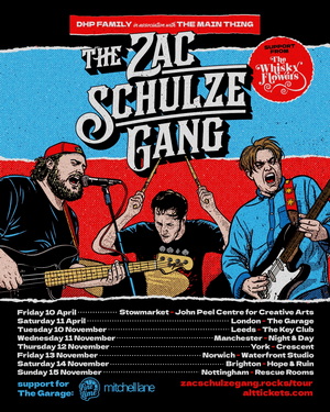 The Zac Schulze Gang UK Tour 2026 poster