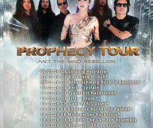 Edge of Paradise European & UK Tour 2026 poster