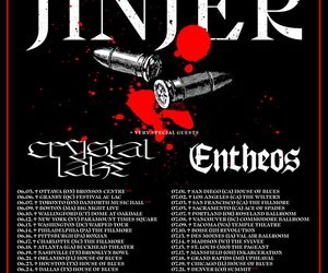 Jinjer North American Tour 2026 poster