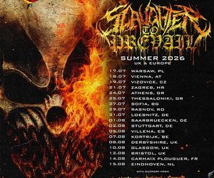 Slaughter To Prevail European Tour 2026 poster
