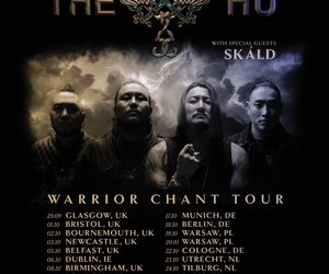 The HU UK & European Tour 2026 poster