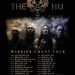 The HU UK & European Tour 2026 poster