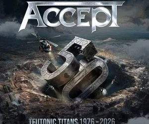 Accept Teutonic Titans 1976–2026 cover