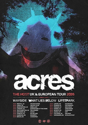 Acres UK & European Tour 2026 poster
