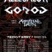 Allegaeon and Gorod European & UK Tour 2026 poster