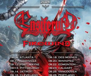 Ensiferum North American Tour 2026 poster
