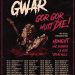 GWAR North American Tour 2026 poster