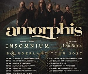 Amorphis European Tour 2027 poster