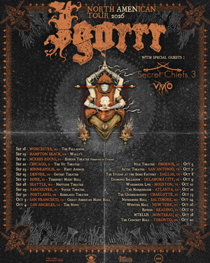 Igorrr North American Tour 2026 poster