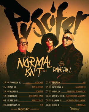 Puscifer European Tour 2026 poster