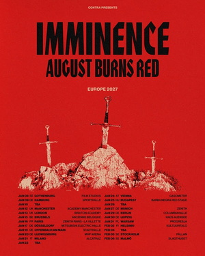 Imminence European Tour 2027 poster