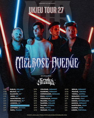 Melrose Avenue European & UK Tour 2027 poster