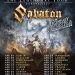 Sabaton European Tour 2027 poster
