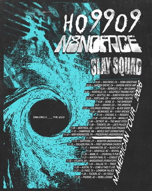 Ho99o9 & N8NoFace North American Tour 2026 poster