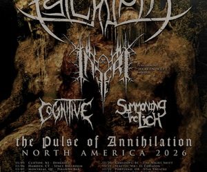 Psycroptic North American Tour 2026 poster