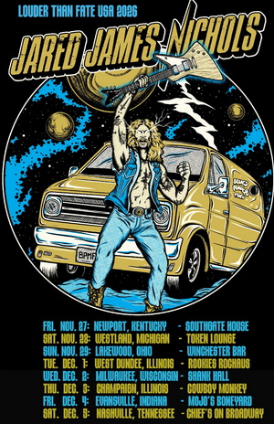 Jared James Nichols US Tour 2026 poster