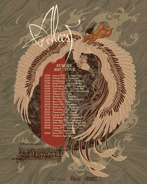 Alcest European & UK Tour 2027 poster