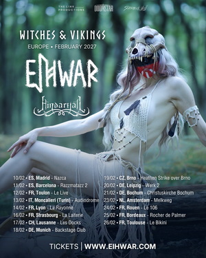 Eihwar European Tour 2027 poster