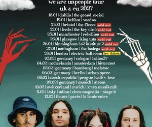 Unpeople UK & European Tour 2027 poster