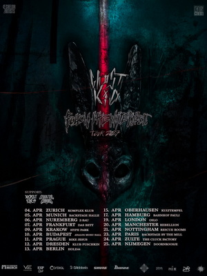 Ghøstkid European & UK Tour 2027 poster