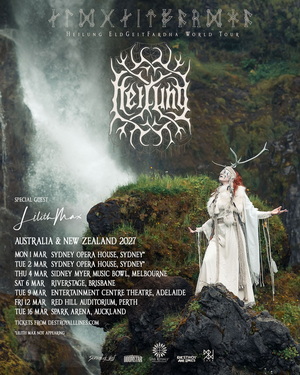 Heilung Australia New Zealand Tour 2027 poster