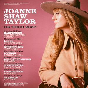 Joanne Shaw Taylor UK Tour 2027 poster