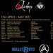 The Dead Daisies European, UK & US Tour 2027 poster